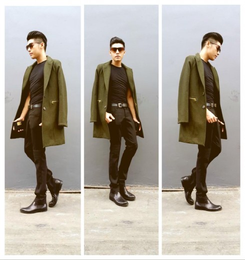 Loại trang phục này làm tôn vóc dáng thư sinh của Noo Phước Thịnh.