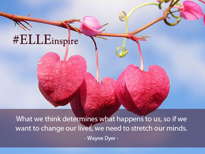  "Những điều chúng ta nghĩ quyết định những điều sẽ xảy ra với chúng ta, và vì thế nếu chúng ta muốn thay đổi cuộc sống, chúng ta cần phải thay đổi từ cách suy nghĩ của chúng ta." - Wayne Dyer