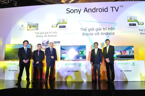 Ban Giám đốc Sony Electronics Việt Nam giới thiệu Sony Android TV