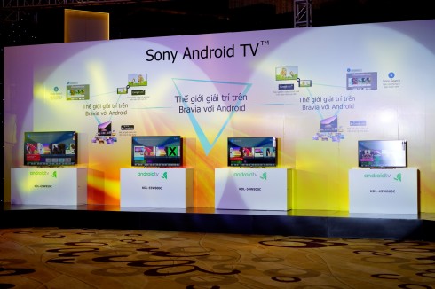Các dòng TV Sony Android TV