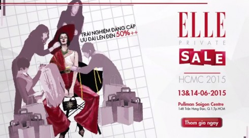ELLE Private Sale 2015 tai TP.HCM 01