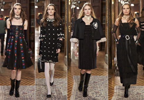 BST prefall Chanel Black Evening