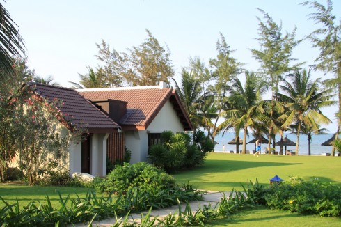 Cảnh quan khu nghỉ dưỡng Palm Garden Resort