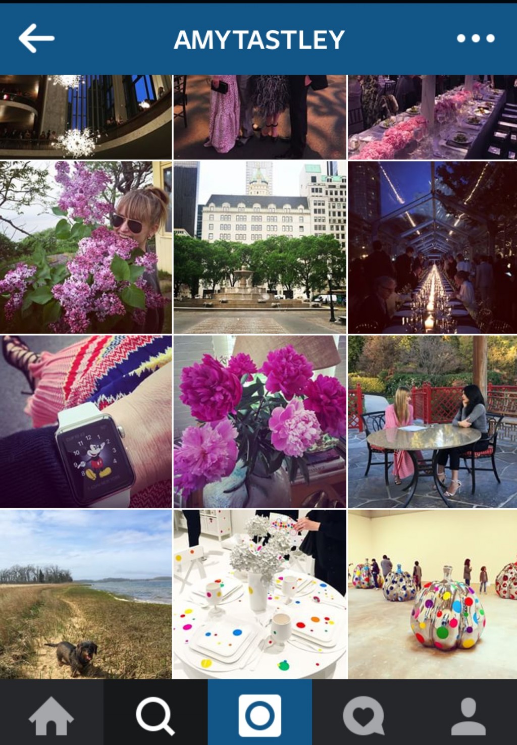Instagram của Amy Astley có 62.6 ngàn người theo dõi.