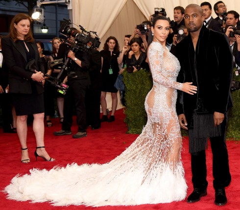 Kim Kardashian West met gala 2015