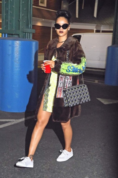 Rihanna và chiếc túi Diorama