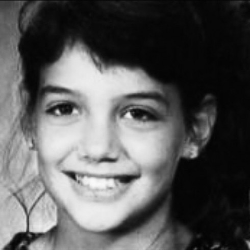 Katie Holmes năm lớp 6