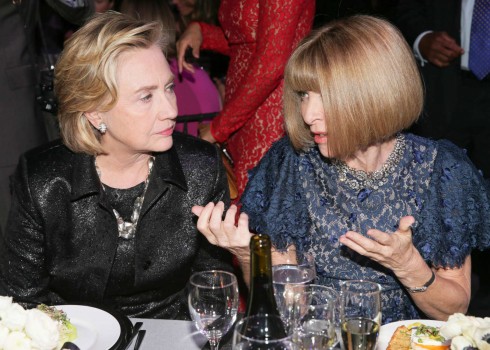 Anna Wintour cùng Hillary Clinton