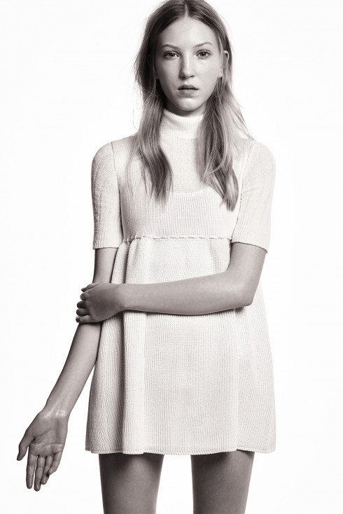 Váy búp bê trong BST Pre-Fall 2015 của Calvin Klein
