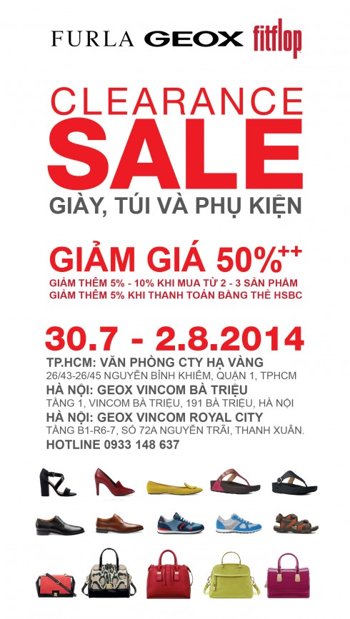 HV Clearance Sale 2015