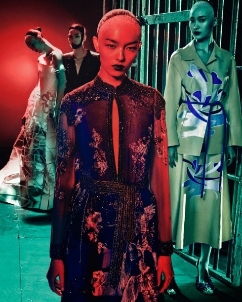 Sun Fei Fei - W Magazine, February 2015