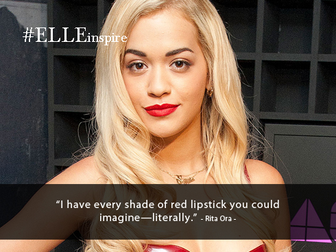 Những câu nói hay về son môi tốt - Rita Ora