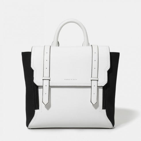 8. Buckle Backpack - Charles and Keith