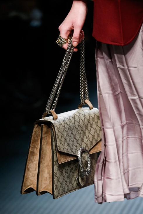 Túi thời trang thu đông 2015 của Gucci