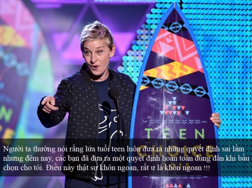 Ellen Degeneres - Teen Choice Awards 1