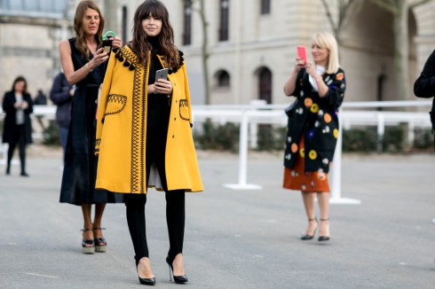 Blogger Chiara Ferragni phong cách nổi bật trên đường phố