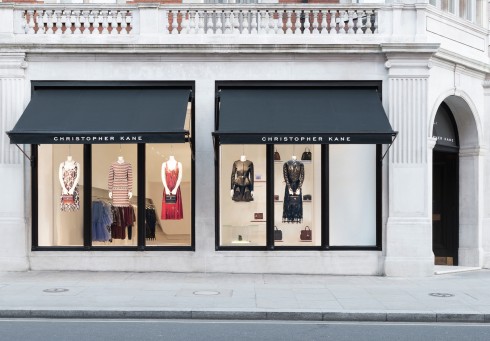 Cửa hiệu Christopher Kane tại con phố Mount Street