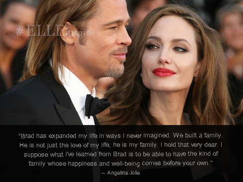 Những câu nói hay của cặp đôi vàng Brad Pitt – Angenlina Jolie 07