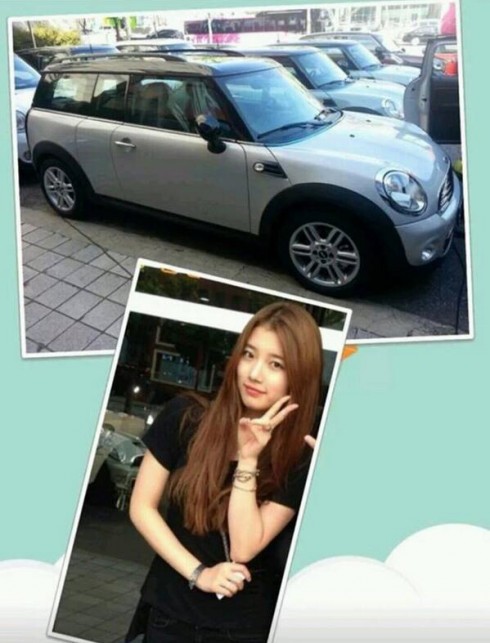 ca sĩ Suzy Bae - her car - elle việt nam