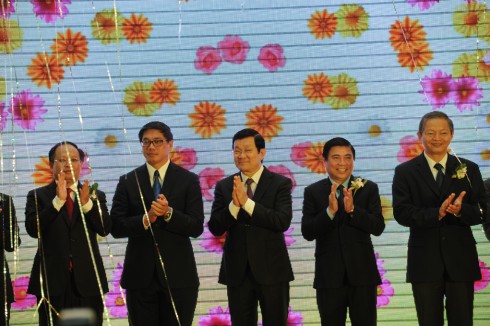 Các khách mời quan trọng tham gia sự kiện khai trương trung tâm thương mại VivoCity Việt Nam