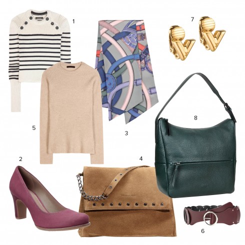 1.Isabel Marant 2.Ecco 3.Hermès 4.Longchamp 5.The Row 6.Gucci 7.Louis Vuitton 8.Ecco