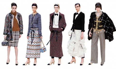 Các thiết kế BST Chanel cũng phảng phất cách phục trang của những cô phục vụ bàn xinh đẹp