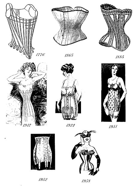 Áo corset có bề dày lịch sử khá đáng nể
