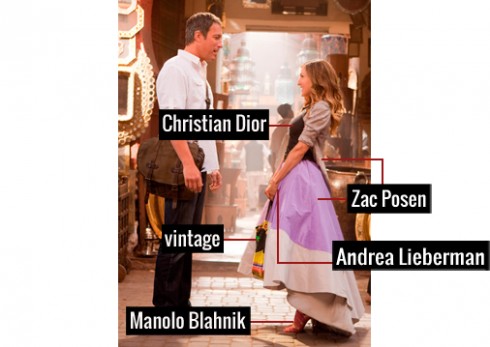 Một chiếc váy phồng dài kiểu mullet của Zac Posen, được kết hợp với áo T-shirt của Christian Dior thật là độc đáo phải không?. Với bộ trang phục này, sẽ mang lại cho bạn một vòng eo con kiến như ý muốn. 
