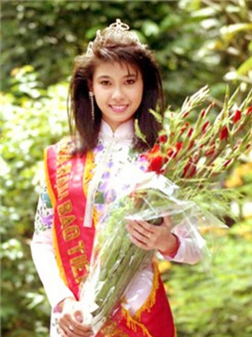 Hà Kiều Anh năm 1992