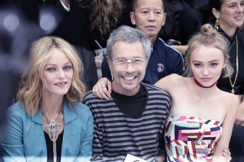 SS 2016 RTW - Celebrities pictures by Anne Combaz - Vanessa Paradis - Jean Paul Goude - Lily Rose Depp