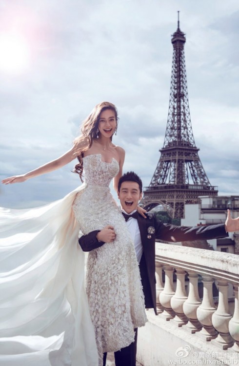 Đám cưới của cặp đôi nóng nhất hiện nay - Huỳnh Hiểu Minh và Angela Baby