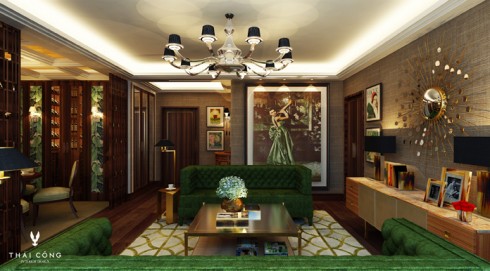 Phối cảnh căn hộ Tháp Orchid Thiết kế bởi Thái Công (1)