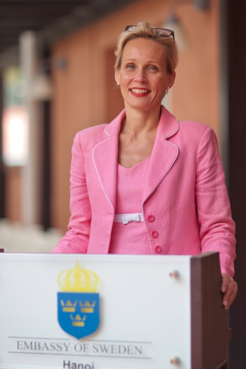 Đại sứ Thụy Điển Camilla Mellander