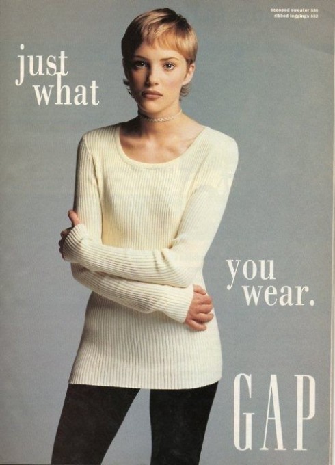 Campaign quảng cáo của GAP trong giai đoạn những năm 90.