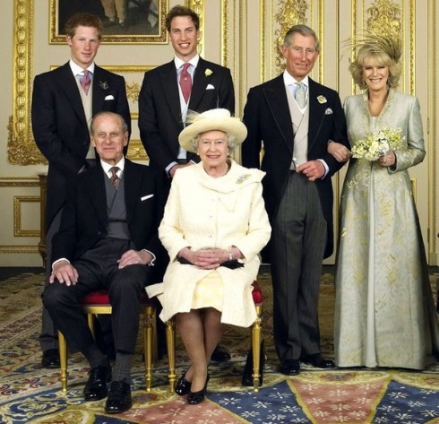 Đại gia đình hoàng gia của Thái tử Charles 