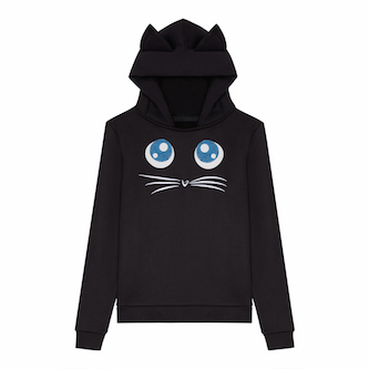KARL AROUND THE WORLD via STYLEBOP.com_Choupette Big Eyes Hoodie_