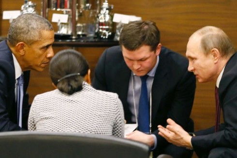 Tổng thống Mỹ Barack Obama và tổng thống Nga Vladimir Putin đã có một cuộc trao đổi bên lề Hội nghị thượng đỉnh G20 nhằm đưa ra những giải pháp đương đầu với tổ chức ISIS ở Syria