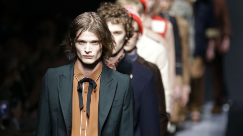 BST Menswear Thu Đông 2015 là BST đầu tiên cho Gucci mà Alessandro chỉ có 7 ngày để thực hiện