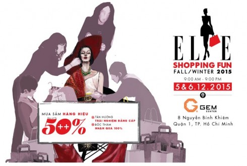 ELLE shopping fun Thu Dong 2015