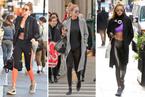 Gigi Hadid là "bậc thầy" của xu hướng Athleisure.