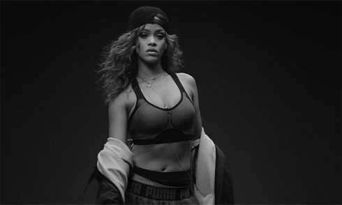 Rihanna là gượng mặt đại diện cho những thiết kế của mình cho Puma