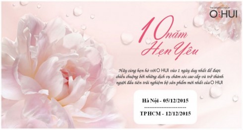 OHUI tổ chức ngày hội “O HUI – 10 năm hẹn yêu”