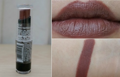 Wet N Wild Lipstick Mochalicious 