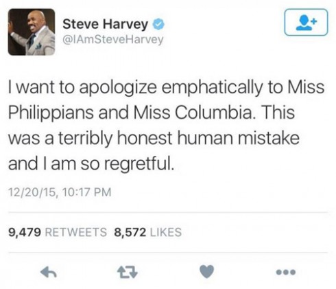 steve harvey - hoa hậu hoàn vũ 2015 - elle vietnam