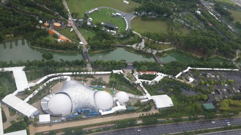 Một khu vực khác của Singapore ngắm nhìn từ trên cao