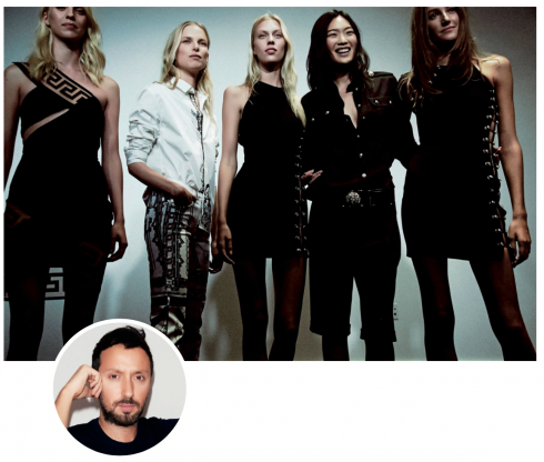 Anthony Vaccarello làm việc sát cánh cùng Donatella Versace để vực dậy thương hiệu trẻ trung Versus.