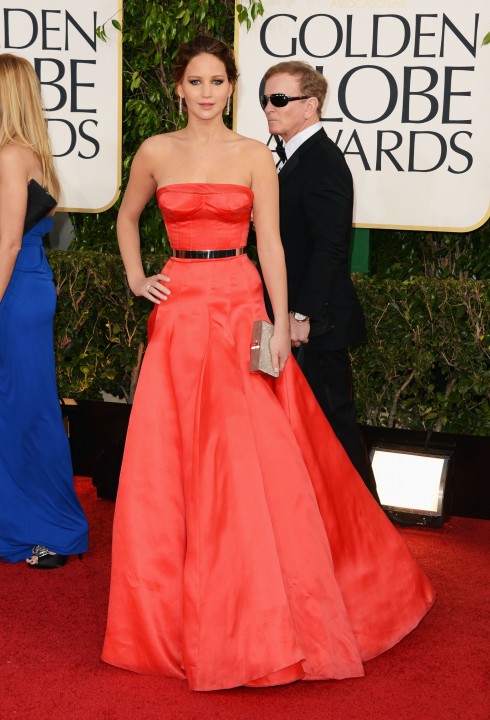 Jennifer Lawrence xinh đẹp tại Golden Globe Awards