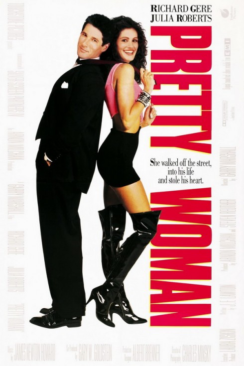 thời trang trong phim pretty woman - poster - elle vietnam