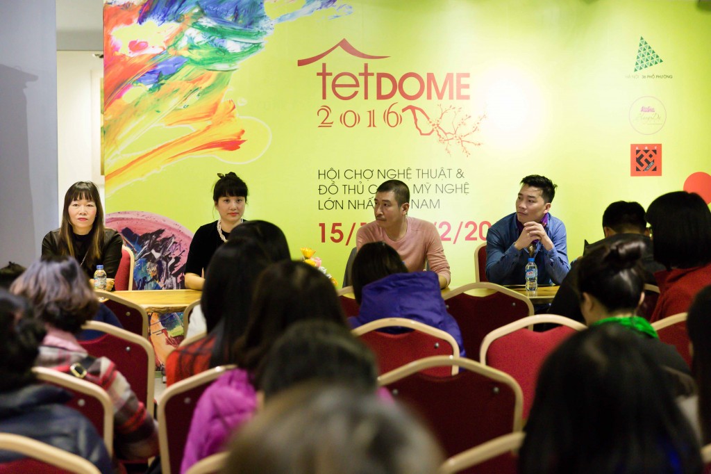 Họp báo giới thiệu sự kiện Tết DOME 2016 - Tết trong ngôi nhà Việt. 