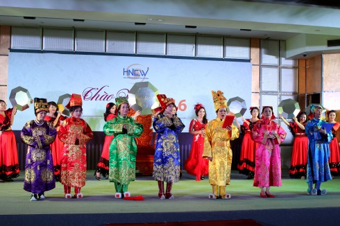 Các màn trình diễn nghệ thuật đặc sắc đến từ các nhóm ngành nghề của HNEW.